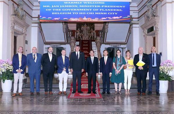 Hô Chi Minh-Ville et la Flandre promeuvent la coopération dans l’économie verte ảnh 1 Hô Chi Minh-Ville et la Flandre promeuvent la coopération dans l’économie verte ảnh 1