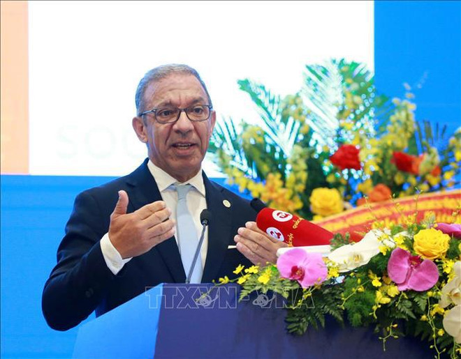 Clôture de la 9e Conférence mondiale des jeunes parlementaires ảnh 4 Clôture de la 9e Conférence mondiale des jeunes parlementaires ảnh 4