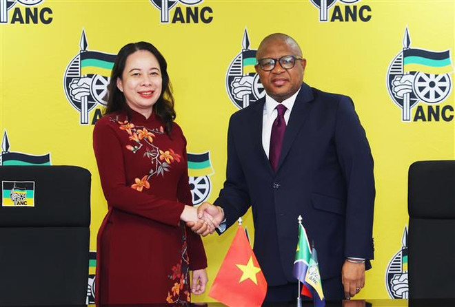 La vice-présidente Vo Thi Anh Xuan poursuit ses activités en Afrique du Sud ảnh 1 La vice-présidente Vo Thi Anh Xuan poursuit ses activités en Afrique du Sud ảnh 1