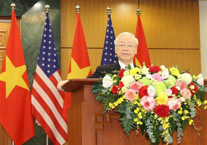 Vietnam et États-Unis rehaussent leurs relations au niveau d’un Partenariat stratégique intégral ảnh 2 Vietnam et États-Unis rehaussent leurs relations au niveau d’un Partenariat stratégique intégral ảnh 2