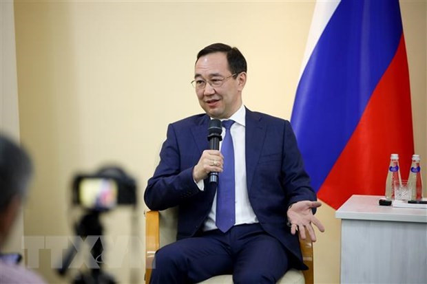 Le Vietnam et la R. russe de Sakha discutent des possibilités de renforcer leur coopération ảnh 1 Le Vietnam et la R. russe de Sakha discutent des possibilités de renforcer leur coopération ảnh 1