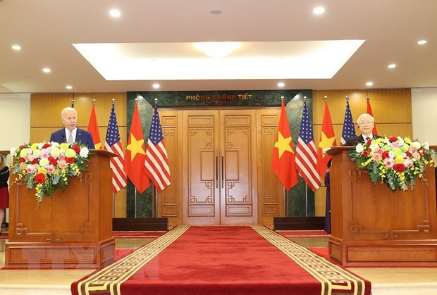 Le Vietnam se coordonnera avec les États-Unis pour concrétiser la Déclaration commune ảnh 1 Le Vietnam se coordonnera avec les États-Unis pour concrétiser la Déclaration commune ảnh 1