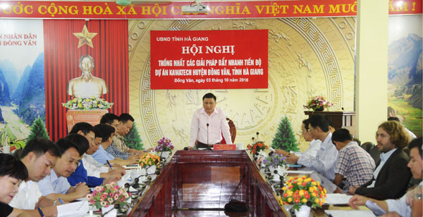 Pour une utilisation durable des ressources en eau sur le plateau calcaire de Dong Van ảnh 1 Pour une utilisation durable des ressources en eau sur le plateau calcaire de Dong Van ảnh 1