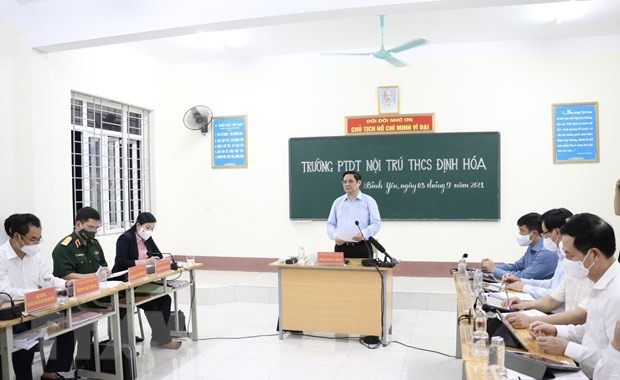 Le Premier ministre rend visite à la province de Thai Nguyen ảnh 4 Le Premier ministre rend visite à la province de Thai Nguyen ảnh 4