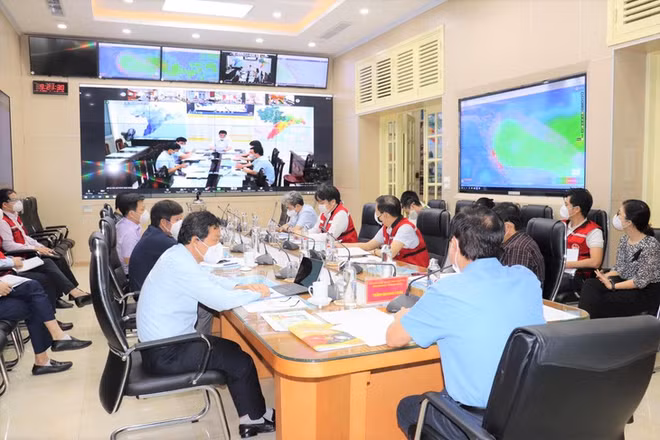 Faire face au typhon Conson ảnh 1