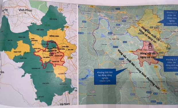 Hanoï va zoner pour d'empêcher la propagation du COVID-19 ảnh 1