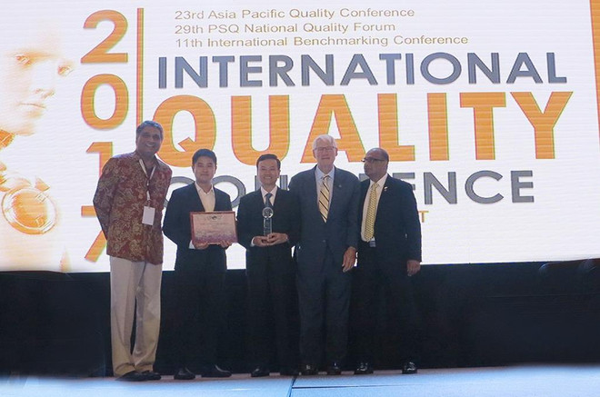 Quatre entreprises vietnamiennes primées aux Prix de la qualité de l’Asie-Pacifique 2014 ảnh 1 Quatre entreprises vietnamiennes primées aux Prix de la qualité de l’Asie-Pacifique 2014 ảnh 1