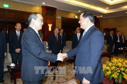 HCM-Ville s'efforce d'impulser sa coopération avec les localités laotiennes ảnh 1 HCM-Ville s'efforce d'impulser sa coopération avec les localités laotiennes ảnh 1