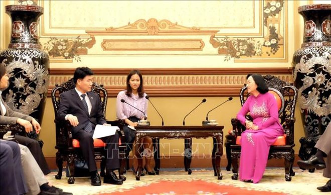 Ho Chi Minh-Ville et la province sud-coréenne de Gyeonggi promeuvent leur collaboration ảnh 1 Ho Chi Minh-Ville et la province sud-coréenne de Gyeonggi promeuvent leur collaboration ảnh 1