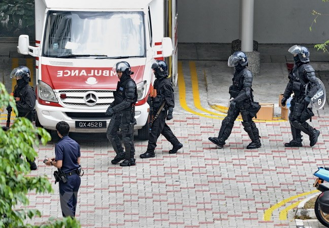 Singapour : sécurité resserrée au seuil du 17e Dialogue de Shangri-La  ảnh 1 Singapour : sécurité resserrée au seuil du 17e Dialogue de Shangri-La  ảnh 1