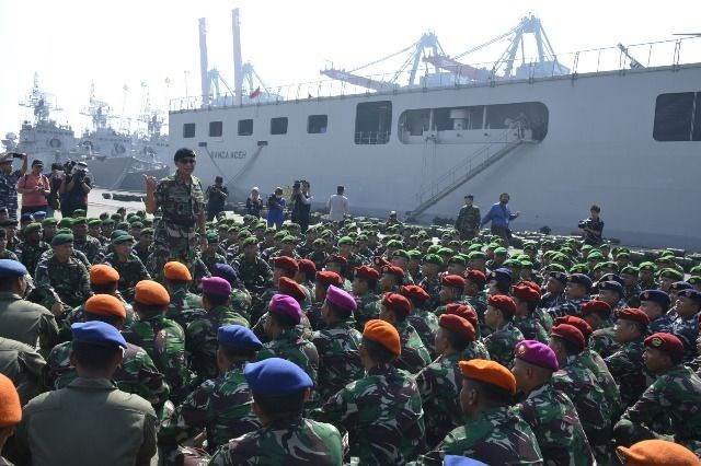 L'Indonésie et la Malaisie entament un exercice militaire conjoint ảnh 1 L'Indonésie et la Malaisie entament un exercice militaire conjoint ảnh 1