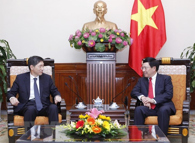 Le vice-PM Pham Binh Minh reçoit l’ambassadeur de R. de Corée au Vietnam ảnh 1 Le vice-PM Pham Binh Minh reçoit l’ambassadeur de R. de Corée au Vietnam ảnh 1