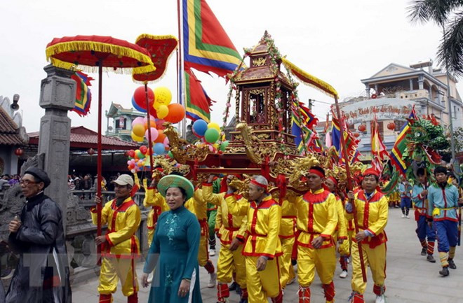 Ouverture de la Fête de Phu Dây 2018 à Nam Dinh ảnh 1 Ouverture de la Fête de Phu Dây 2018 à Nam Dinh ảnh 1