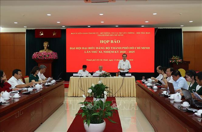 Le 11e Congrès de l’organisation du Parti de HCM-Ville se tiendra du 14 au 18 octobre ảnh 1 Le 11e Congrès de l’organisation du Parti de HCM-Ville se tiendra du 14 au 18 octobre ảnh 1