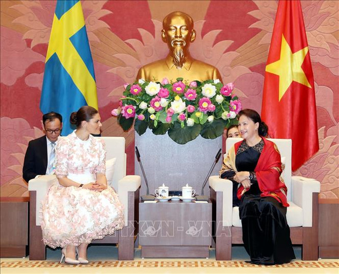 La présidente de l’AN reçoit la princesse héritière de Suède ảnh 1 La présidente de l’AN reçoit la princesse héritière de Suède ảnh 1
