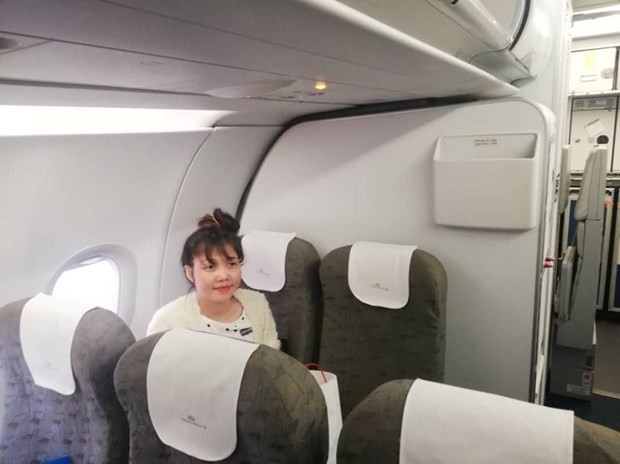 Doan Thi Huong retourne au Vietnam en avion ảnh 1 Doan Thi Huong retourne au Vietnam en avion ảnh 1
