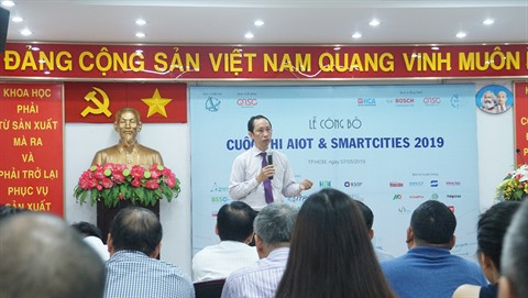 Lancement du concours "AIOT et SMART CITIES 2019" ảnh 1 Lancement du concours "AIOT et SMART CITIES 2019" ảnh 1