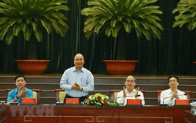 Le PM Nguyen Xuan Phuc parle du rôle des travailleurs hautement qualifiés ảnh 1 Le PM Nguyen Xuan Phuc parle du rôle des travailleurs hautement qualifiés ảnh 1