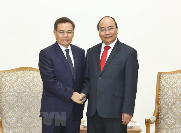 Le Premier ministre reçoit des dirigeants laotiens et cambodgiens ảnh 2 Le Premier ministre reçoit des dirigeants laotiens et cambodgiens ảnh 2