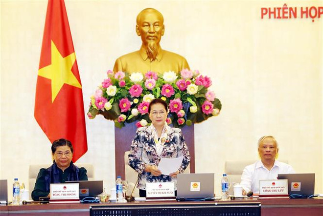 Ouverture de la 34e réunion du Comité permanent de l’Assemblée nationale ảnh 1 Ouverture de la 34e réunion du Comité permanent de l’Assemblée nationale ảnh 1
