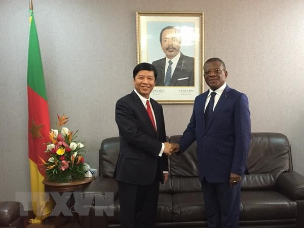 L’envoyé spécial du Premier ministre Nguyên Xuân Phuc travaille au Cameroun ảnh 1 L’envoyé spécial du Premier ministre Nguyên Xuân Phuc travaille au Cameroun ảnh 1
