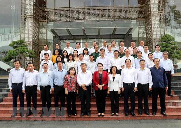 La présidente de l’AN Nguyên Thi Kim Ngân travaille avec les autorités de Tây Ninh ảnh 1 La présidente de l’AN Nguyên Thi Kim Ngân travaille avec les autorités de Tây Ninh ảnh 1