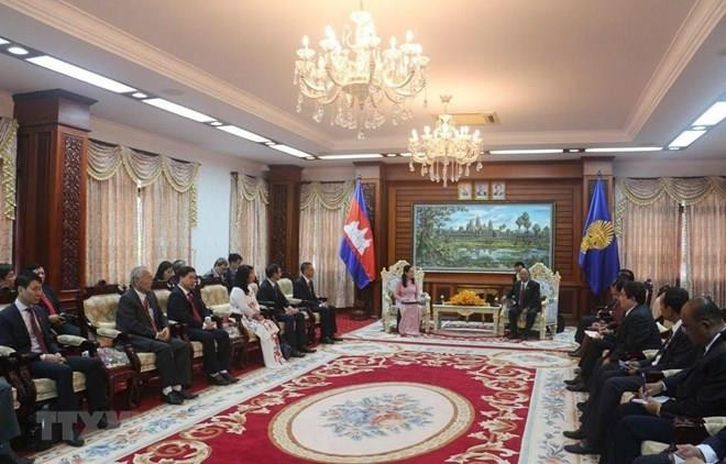 Un dirigeant cambodgien salue le développement de Hô Chi Minh-Ville ảnh 1 Un dirigeant cambodgien salue le développement de Hô Chi Minh-Ville ảnh 1