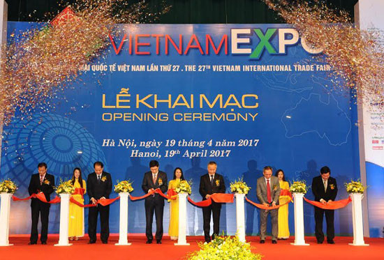 Ouverture de la Vietnam Expo 2017 ảnh 1 Ouverture de la Vietnam Expo 2017 ảnh 1