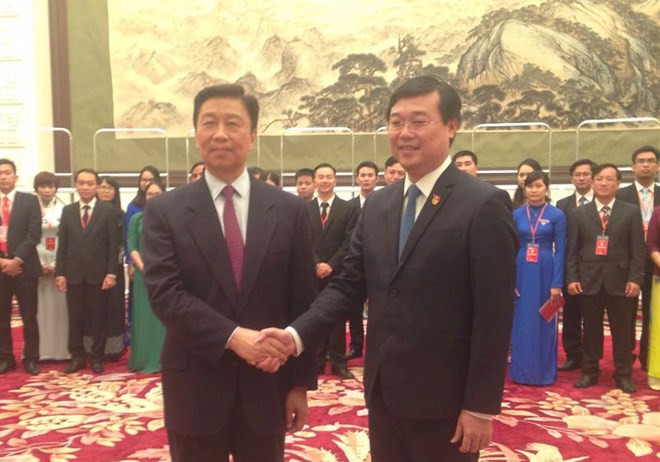 La coopération entre les jeunes est une base pour les liens Vietnam-Chine ảnh 1 La coopération entre les jeunes est une base pour les liens Vietnam-Chine ảnh 1