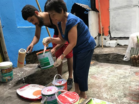 Un Américain redonne des couleurs à Hanoï ảnh 2 Un Américain redonne des couleurs à Hanoï ảnh 2