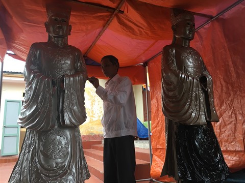 Sculpture sur bois, l’ADN du village de Bao Hà ảnh 3 Sculpture sur bois, l’ADN du village de Bao Hà ảnh 3