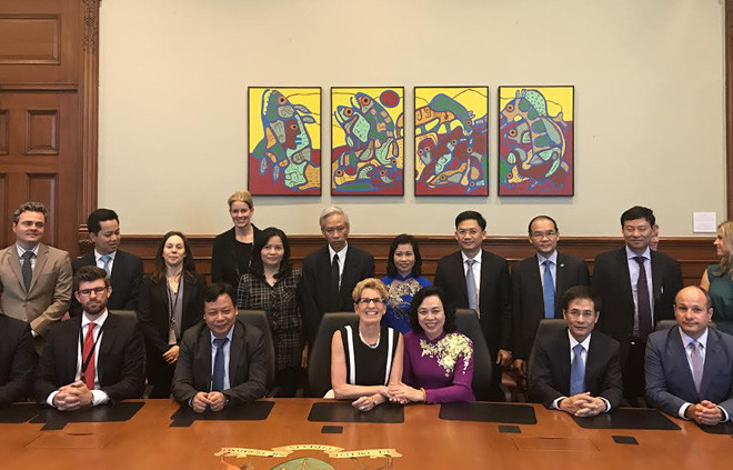 Hanoï : renforcement de la coopération intégrale avec le Canada et les États-Unis ảnh 2 Hanoï : renforcement de la coopération intégrale avec le Canada et les États-Unis ảnh 2