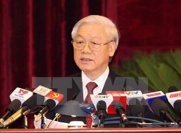 Clôture du 12e plénum du Comité central du PCV ảnh 2