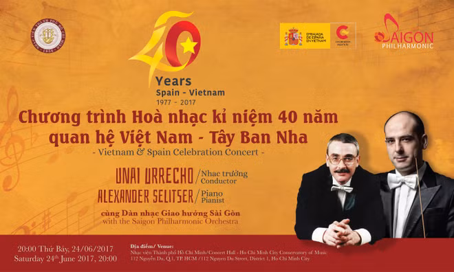 Un concert célèbre les relations Vietnam-Espagne ảnh 1 Un concert célèbre les relations Vietnam-Espagne ảnh 1