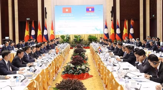 La 45e réunion du Comité intergouvernemental Vietnam-Laos ảnh 1