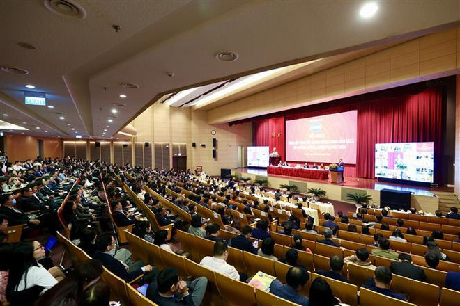 Conférence-bilan de la diplomatie en 2022 et orientations pour 2023 ảnh 1 Conférence-bilan de la diplomatie en 2022 et orientations pour 2023 ảnh 1