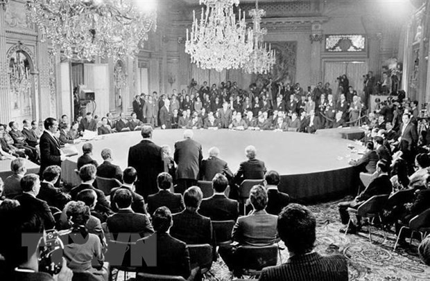 Les Accords de Paris sont l’apogée de la diplomatie vietnamienne ảnh 1 Les Accords de Paris sont l’apogée de la diplomatie vietnamienne ảnh 1