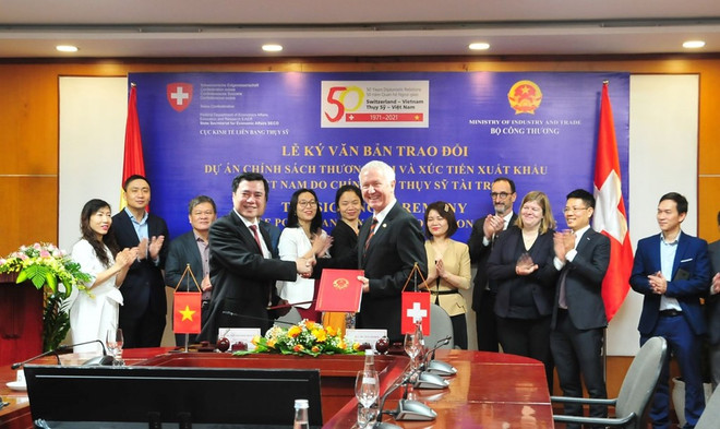 La Suisse aide le Vietnam à améliorer les politiques commerciales et promouvoir les exportations ảnh 1 La Suisse aide le Vietnam à améliorer les politiques commerciales et promouvoir les exportations ảnh 1