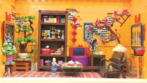 Un ingénieur qui voue au Lego une passion solide comme la brique ảnh 2 Un ingénieur qui voue au Lego une passion solide comme la brique ảnh 2