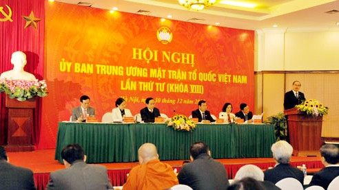 La 4e conférence du Comité central du FPV (8e exercice) ảnh 1 La 4e conférence du Comité central du FPV (8e exercice) ảnh 1
