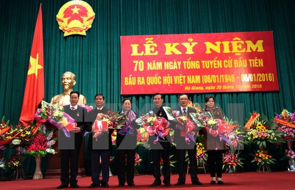 70 ans des élections législatives : rencontre avec d'anciens députés de Ha Giang ảnh 1 70 ans des élections législatives : rencontre avec d'anciens députés de Ha Giang ảnh 1