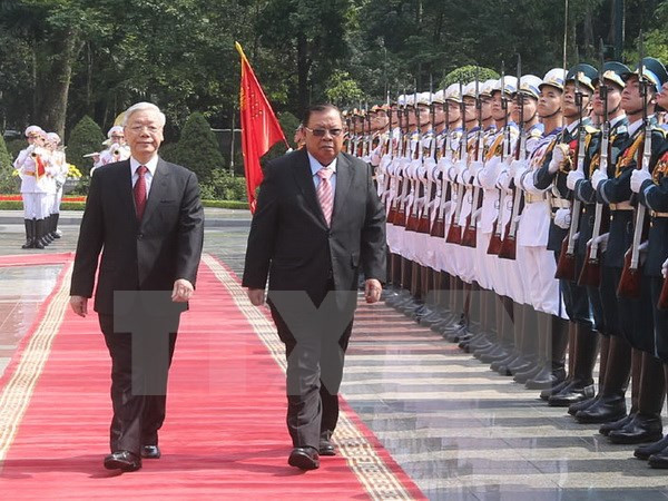 Déclaration commune Vietnam-Laos ảnh 1 Déclaration commune Vietnam-Laos ảnh 1
