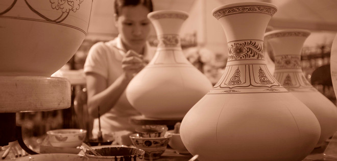 Bond des exportations nationales de produits céramiques et porcelaines ảnh 1 Bond des exportations nationales de produits céramiques et porcelaines ảnh 1