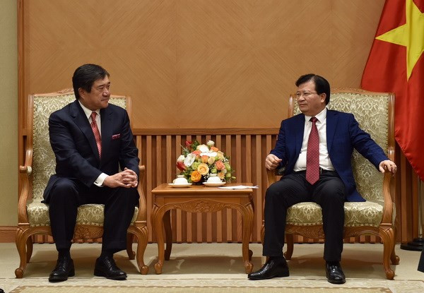 Le Vietnam souhaite des investissements du groupe japonais Mitsui dans les infrastructures ảnh 1 Le Vietnam souhaite des investissements du groupe japonais Mitsui dans les infrastructures ảnh 1