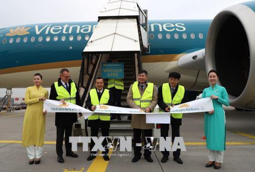 Vietnam Airlines exploite l’Airbus A350 sur les lignes à la destination de l’Allemagne ảnh 1 Vietnam Airlines exploite l’Airbus A350 sur les lignes à la destination de l’Allemagne ảnh 1