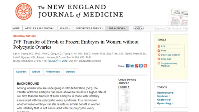 Une nouvelle étude vietnamienne publiée dans une revue américaine spécialisée ảnh 1 Une nouvelle étude vietnamienne publiée dans une revue américaine spécialisée ảnh 1