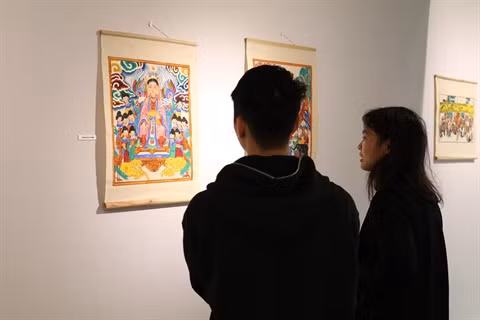 S-River présente son exposition sur les estampes populaires de Hàng Trông ảnh 4