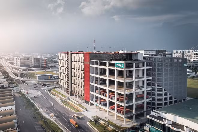 Singapour lance une plate-forme logistique automatique ảnh 1