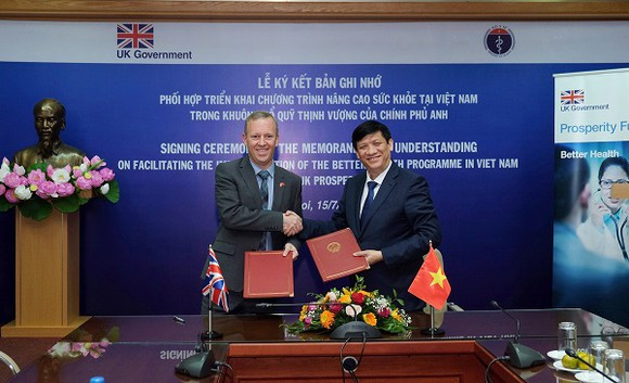 Le Royaume-Uni soutient le programme d'amélioration de la santé au Vietnam ảnh 1 Le Royaume-Uni soutient le programme d'amélioration de la santé au Vietnam ảnh 1