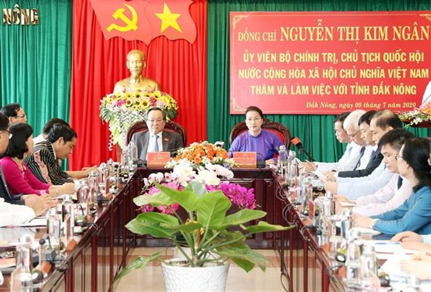La présidente de l’AN exhorte Dak Nong à prêter attention aux politiques religieuses ảnh 1 La présidente de l’AN exhorte Dak Nong à prêter attention aux politiques religieuses ảnh 1